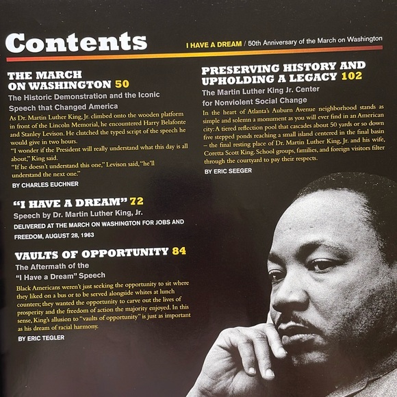 I Have a Dream, 50th Anniversary of the March on Washington, 1963-2013, booklet - Picture 4 of 7